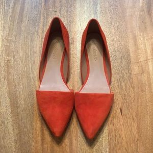 Madewell leather flats